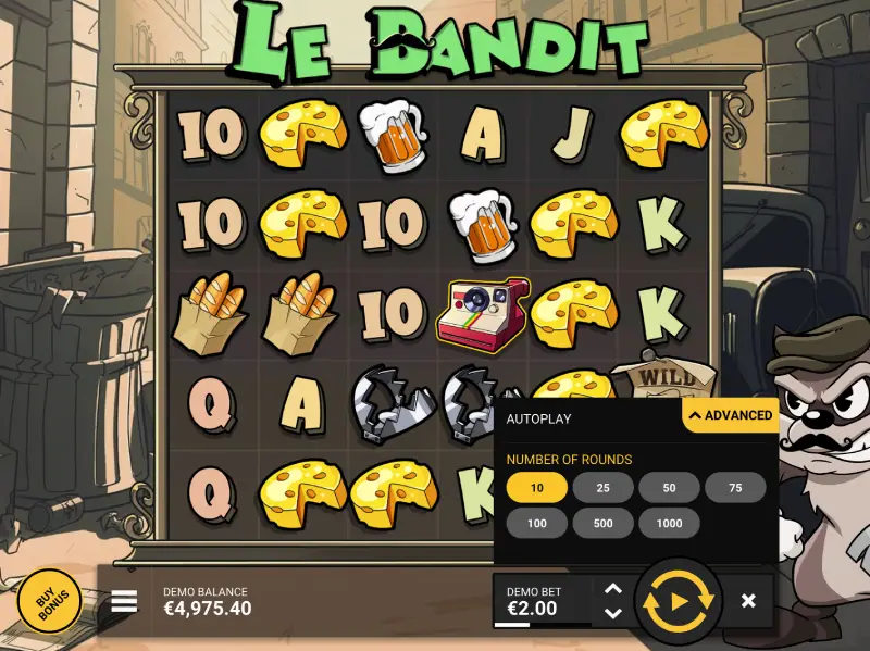 Le bandit comment jouer